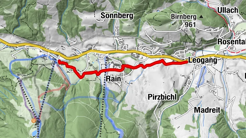 Weisser Weg (Ortsmitte Leogang - Asitzbahn Talstation)