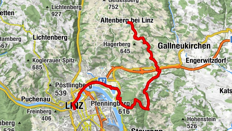 Über alle Berge rund um Linz - Tag 3