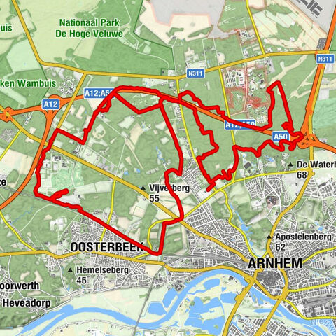 MTB schaarsbergen + Arnhem