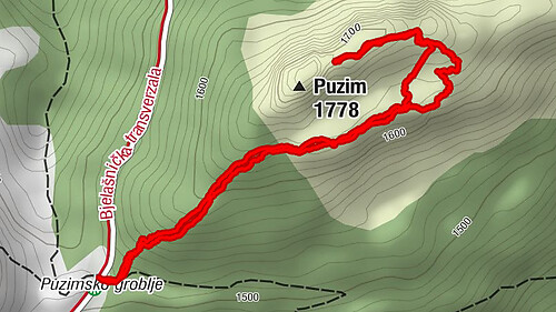Puzim 1776m