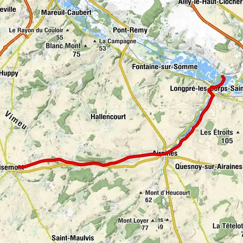 Voie verte du Vimeu à l'Airaines