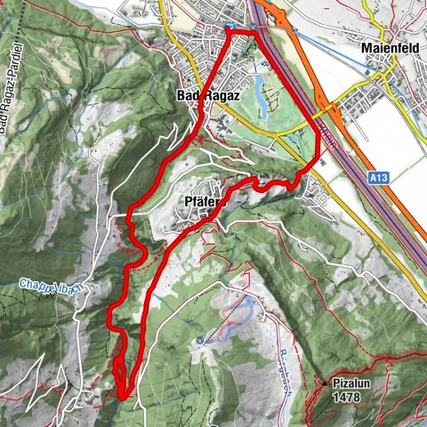 Taminaschlucht-Rundtour