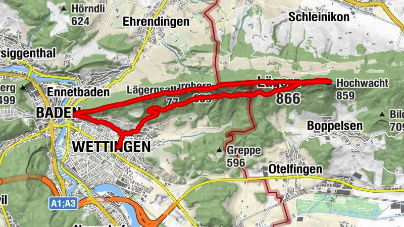 Gratwanderung über die Lägern