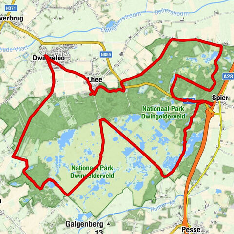 Rondje Dwingelderveld, Nederland