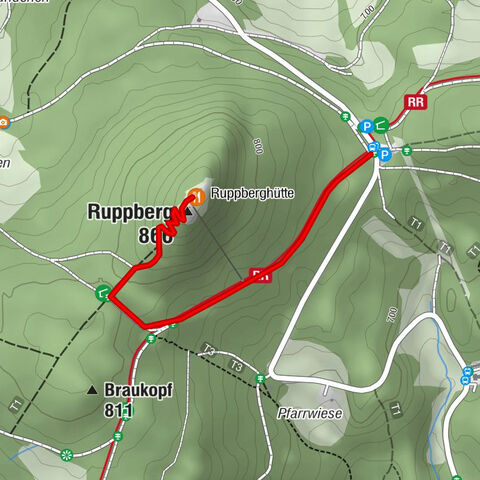 Sagenwanderweg zum Ruppberg - Zella-Mehlis - Thüringer Wald