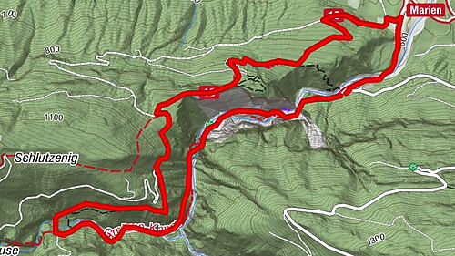 RW_N22 Geotrail Garnitzenklamm