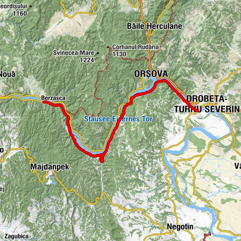 Auf durchs Eiserne Tor