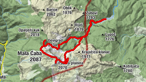 Treskavica 4x2000ndm