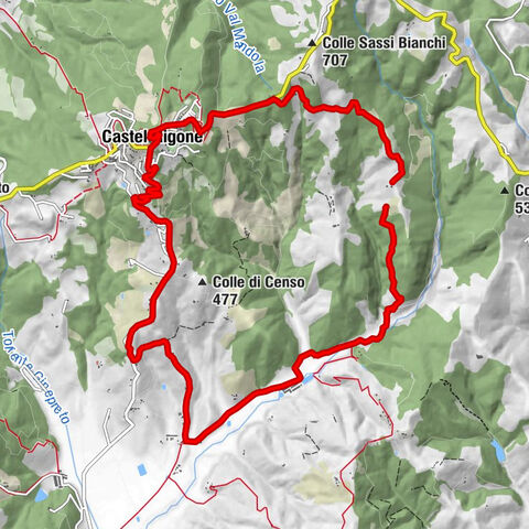 La Rogaia - San Sylvestro - Castel Rigone