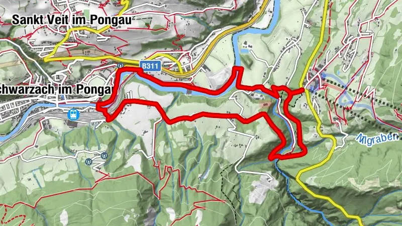 Trailrunning Alpendorf - große Runde