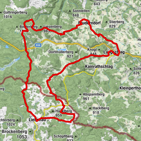Freiwald-Strecke