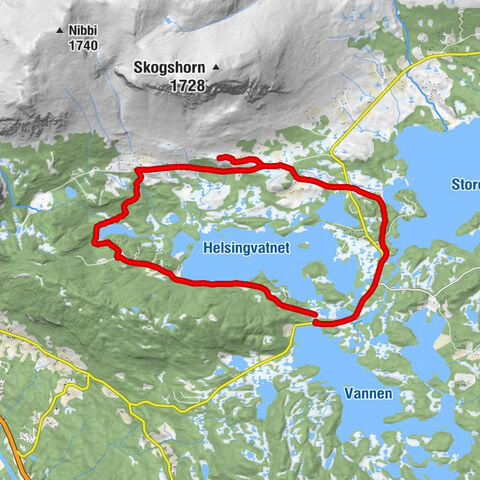 Helsingvatnet rundt