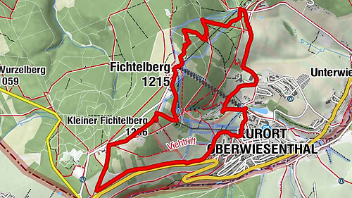Runde über den Fichtelberg