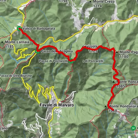 Etappe Nr. 30: Barbagelata - Passo di Ventarola