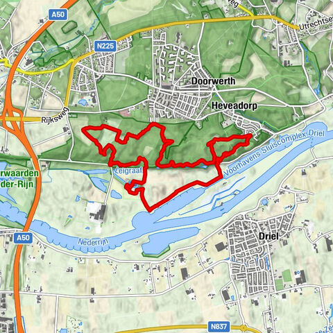 Klompenpad Doorwerth (ingekort)