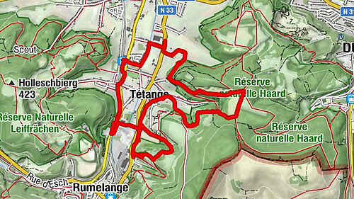 Tétange, Luxembourg Minettswee