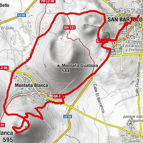 San Bartolomé - Montaña Blanca
