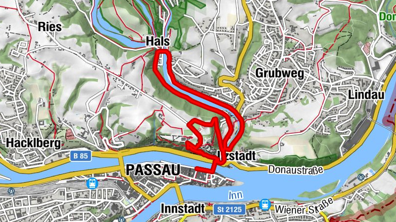 Passau: Stadtwanderweg von der Natur in die Kultur