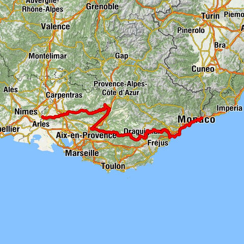 Das Mittelmeer mit dem Fahrrad