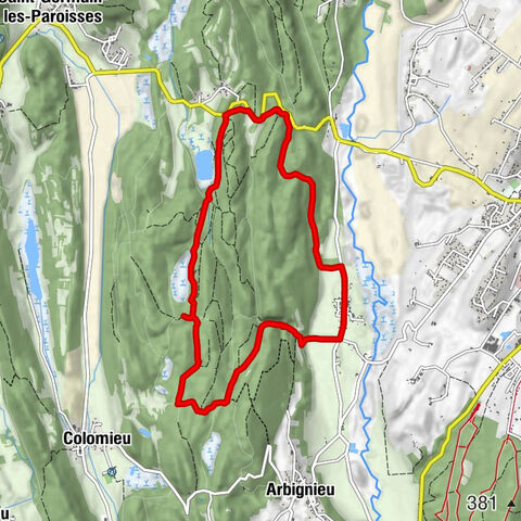 Wanderroute: Der Armaille-See