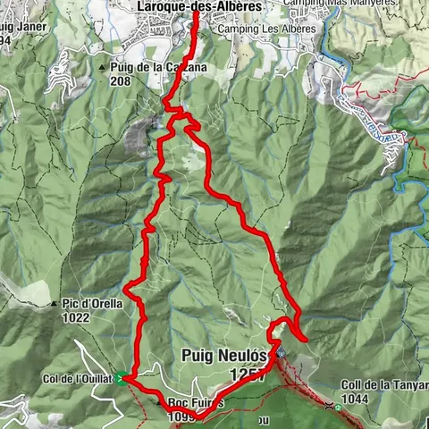 Pic Néoulous - Col de l'Ouillat