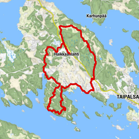 Haikkaanlahti-Route
