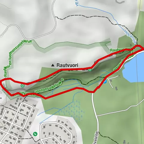 Rautvuori - kurzer Rundweg, Heinola