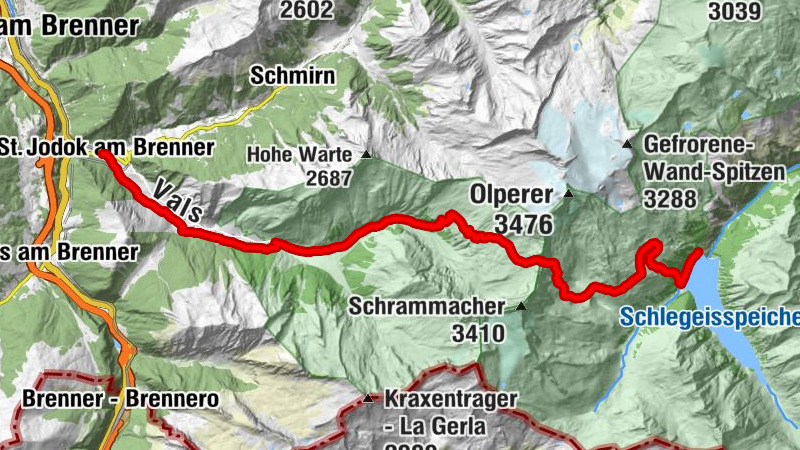 Goldtoni - Alpenbogen A030 Schlegeisspeicher-Sankt Jodok am Brenner