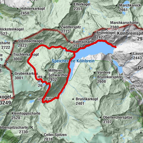 "Elendrunde" Kleinelendtal - Zwischenelendscharte - Großelendtal