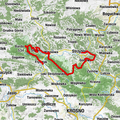 PUT 60 Frysztak- Strzyżów