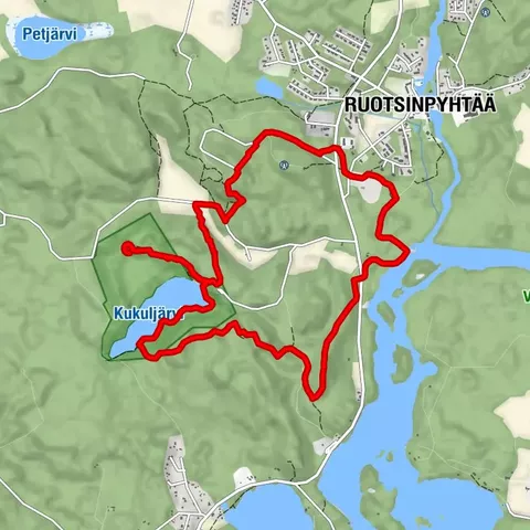 Kukuljärvi-Route und Brannin-Höhle, Loviisa