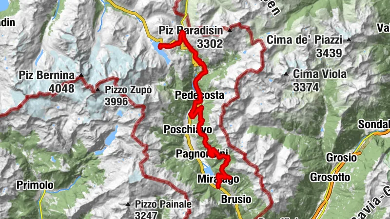 Lago Bianco - San Romerio - Miralago