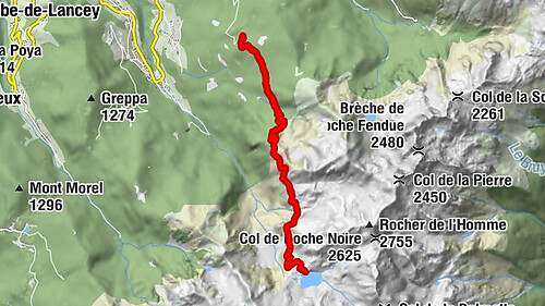Pré Marcel - Lac Blanc