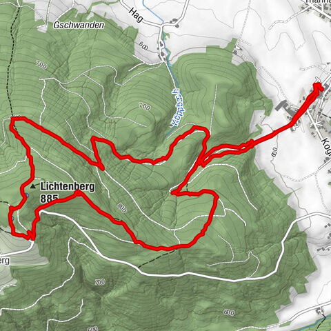 Attergauer Aussichtsturm - Abendrunde