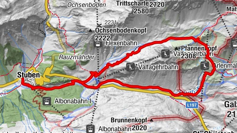 Von Stuben zur Ulmer Hütte
