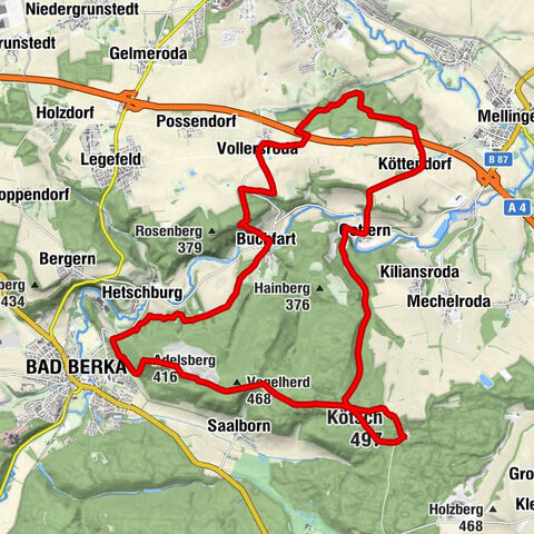 Thüringer Drei-Türme-Weg