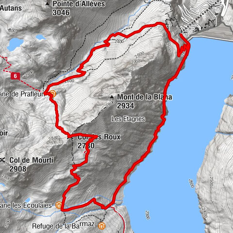 Sentier des bouquetins
