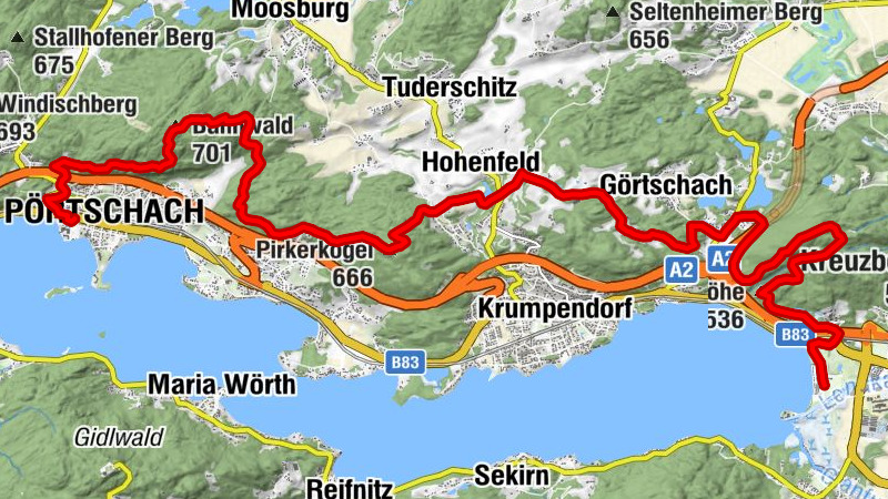 Wörthersee Ultra Trail 21km Halbmarathon