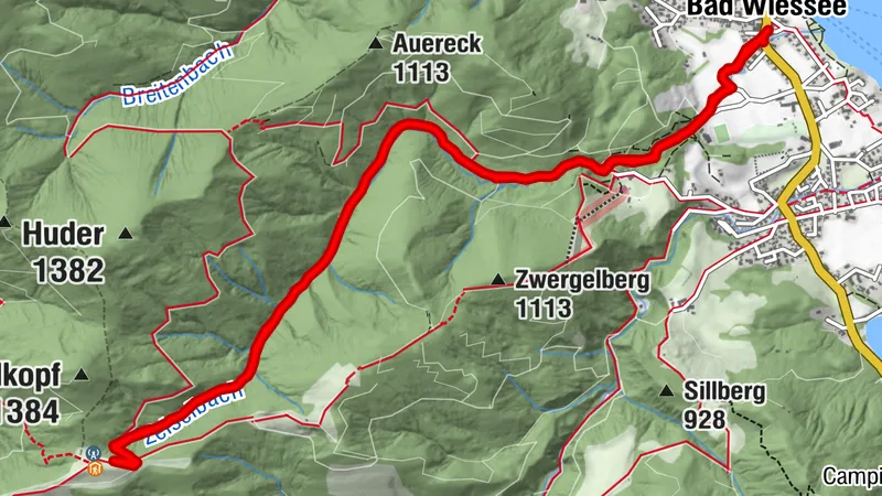Ins Zeiselbachtal und zur Auer Alm