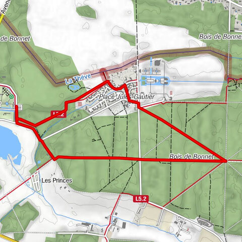 In Begleitung von Königin Hortense