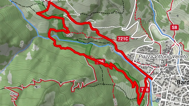 BARDONECCHIA Walter Bonatti Pfad - Grange della Rho