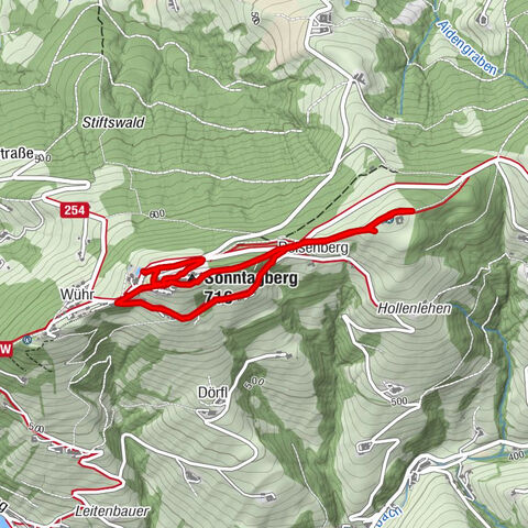 SONNTAGBERG Spaziergang Runde 20230211