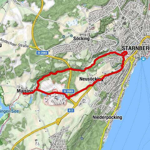 Kleine Wanderung Maisinger Schlucht