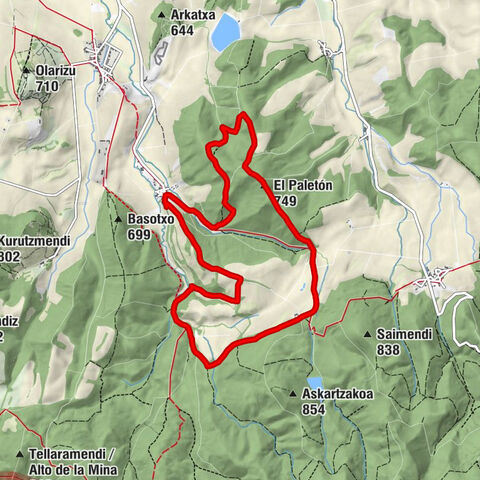 El Paletón von Monasterioguren, Vitoria, Álava