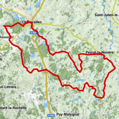Boucle Vélo N°31 - Etangs et Châteaux