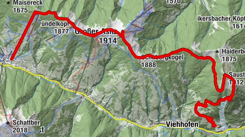 Saalachtaler Höhenweg - 4. Wandertag