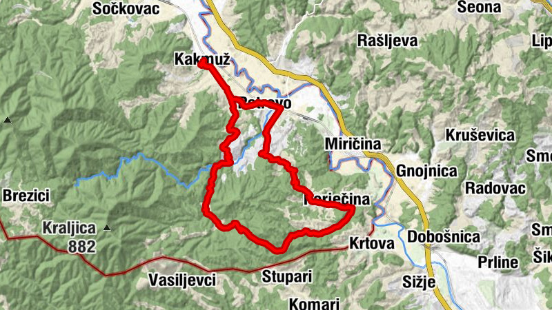 Ozren Kakmuž Trail