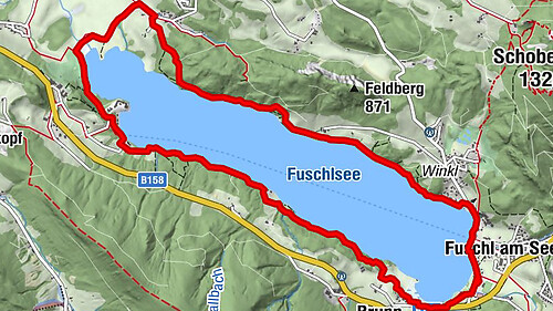 +++ Fuschlsee  Rundwanderung
