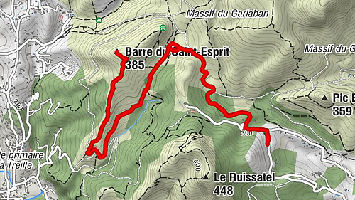 Allauch - Barre du Saint-Esprit
