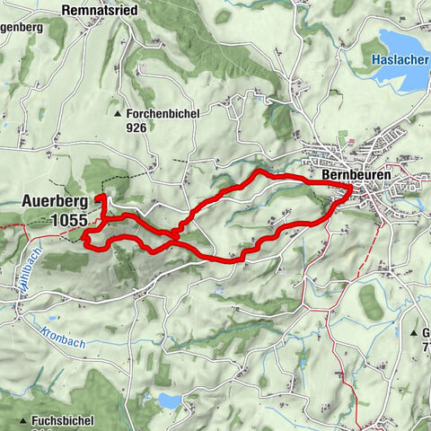 Bernbeuren - Panorama-Gasthof Auf dem Auerberg - Auerberg - Pension Restaurant Doldewirt